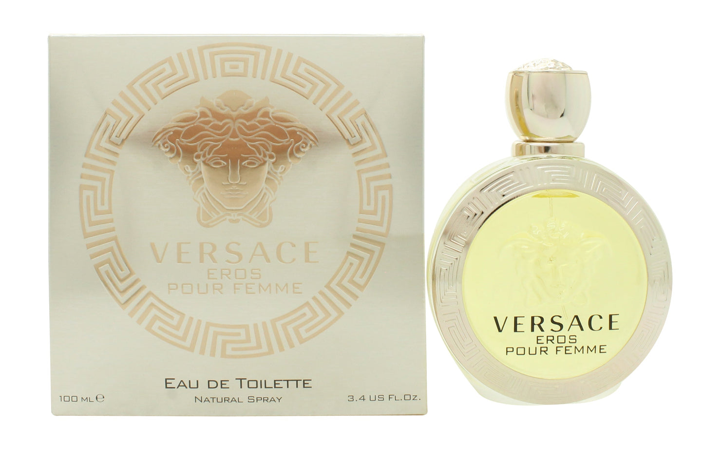 Versace Eros Pour Femme Eau de Toilette 100ml Spray Women's Fragrance