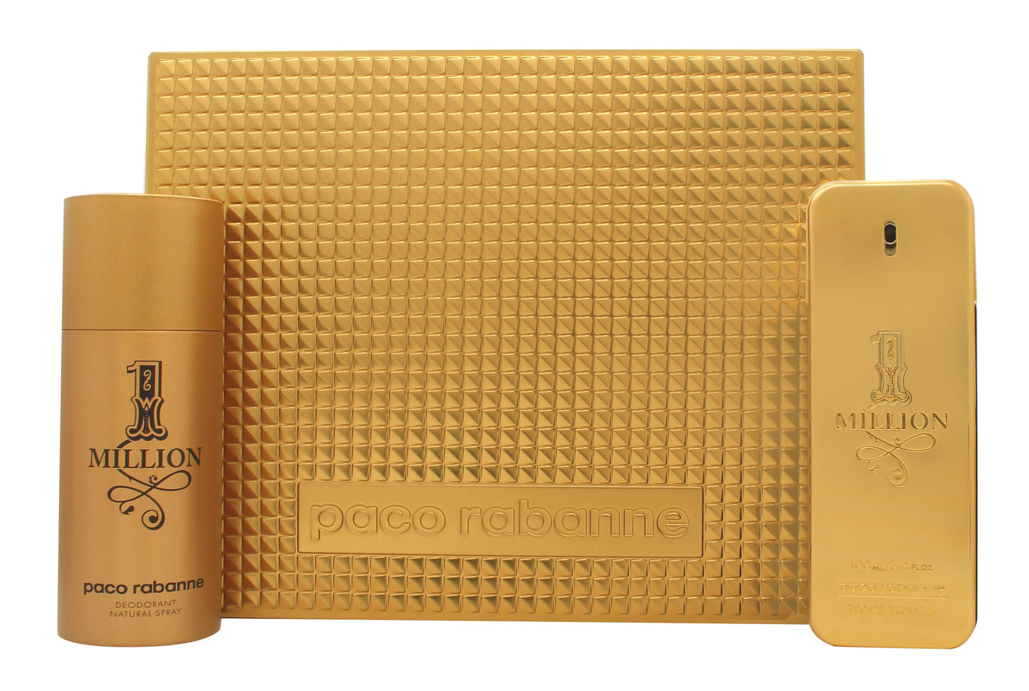 Paco Rabanne 1 Million Gift Set 100ml EDT + 150ml Deo Spray