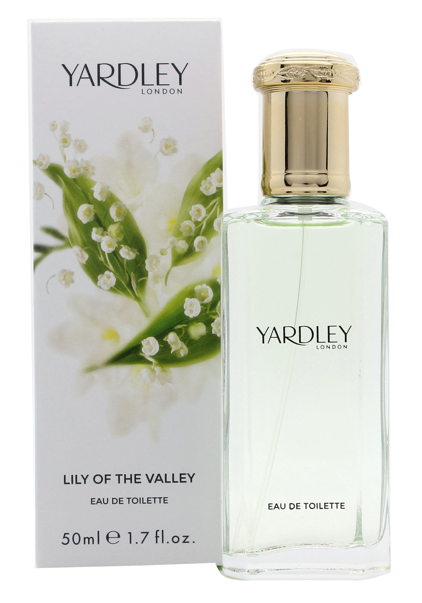 Yardley Lily of the Valley Eau de Toilette 50ml Spray Women's Fragrance