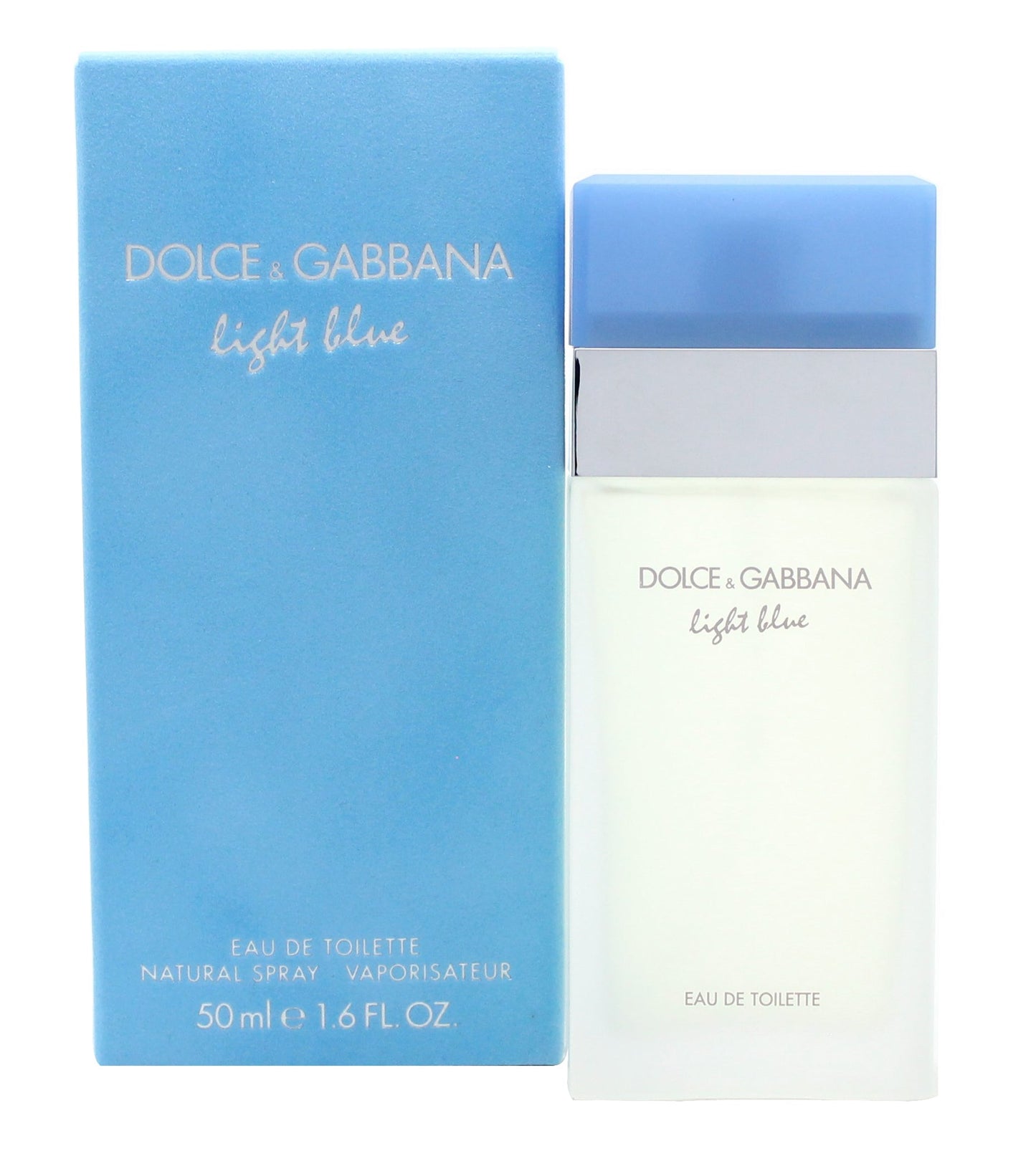 Dolce & Gabbana Light Blue Eau De  Toilette 50ml Spray Women's Fragrance