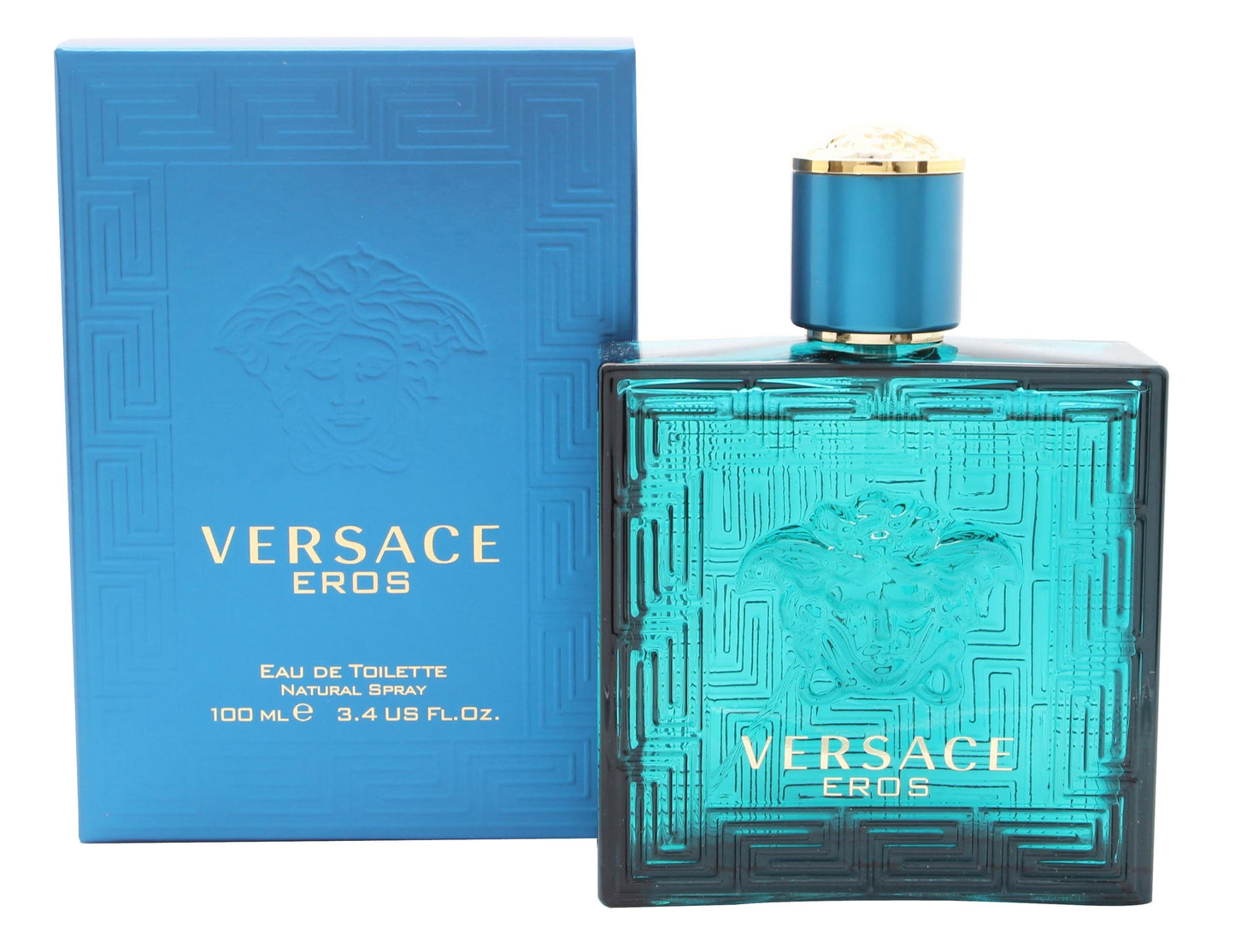 Versace Eros Eau de Toilette 100ml Spray Men's Fragrance