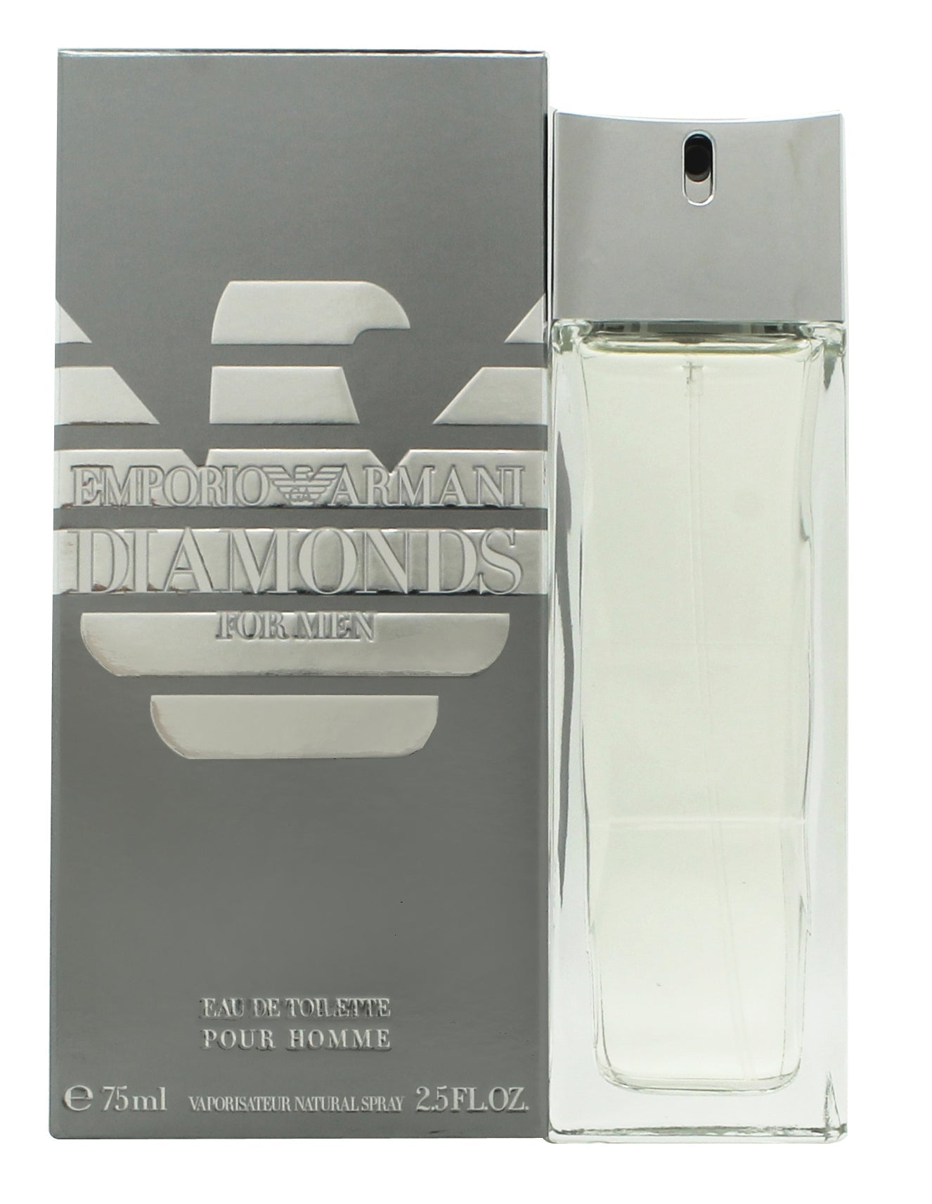 Giorgio Armani Emporio Diamonds Eau de Toilette 75ml Spray Men's Fragrance
