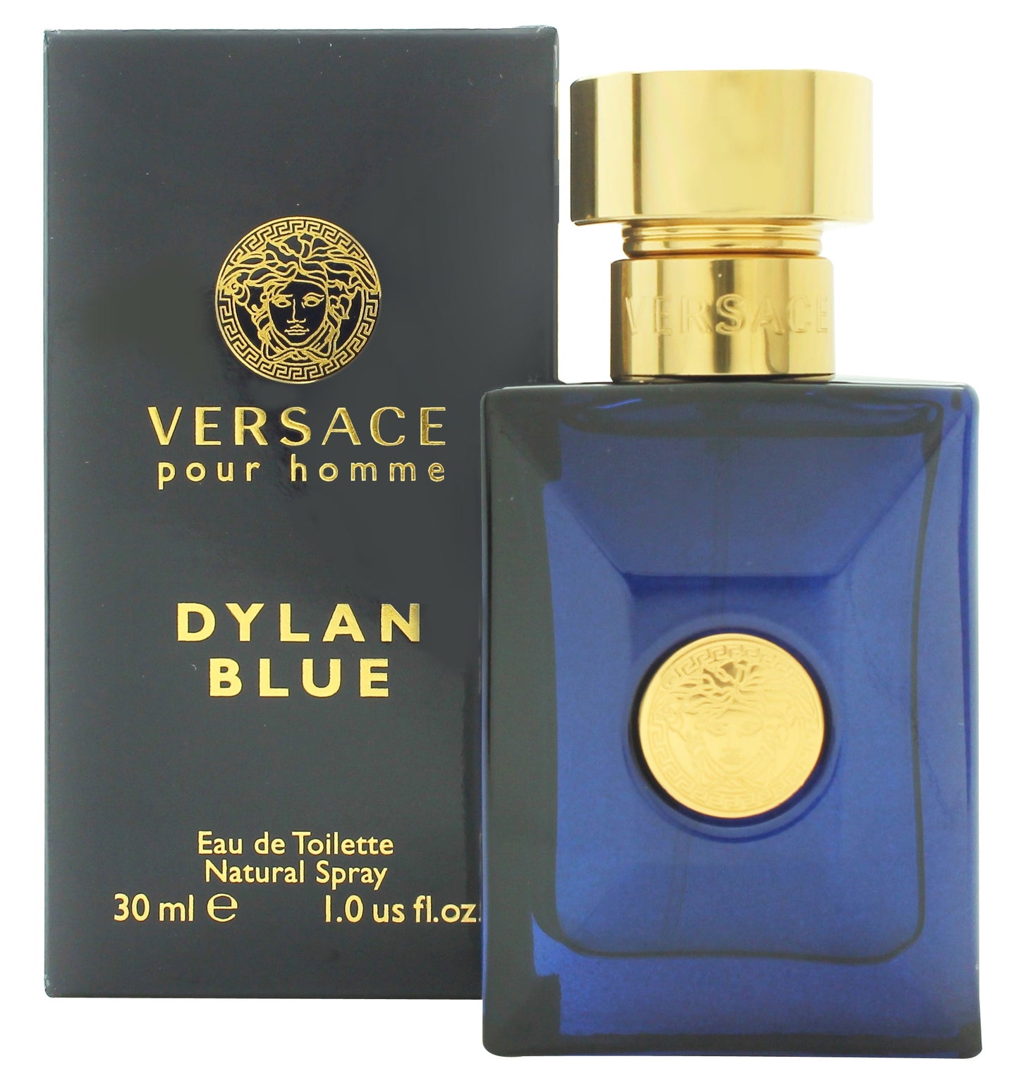 Versace Pour Homme Dylan Blue Eau de Toilette 30ml Spray Men's Fragrance