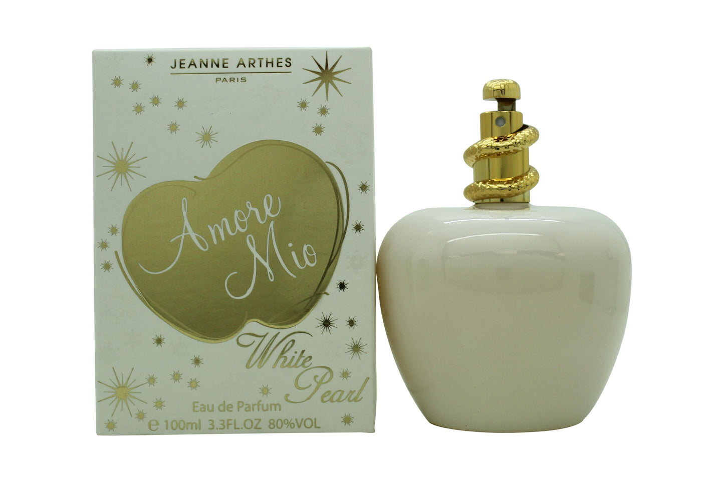 Jeanne Arthes Amore Mio White Pearl Eau de Parfum 100ml Spray Women's Fragrance