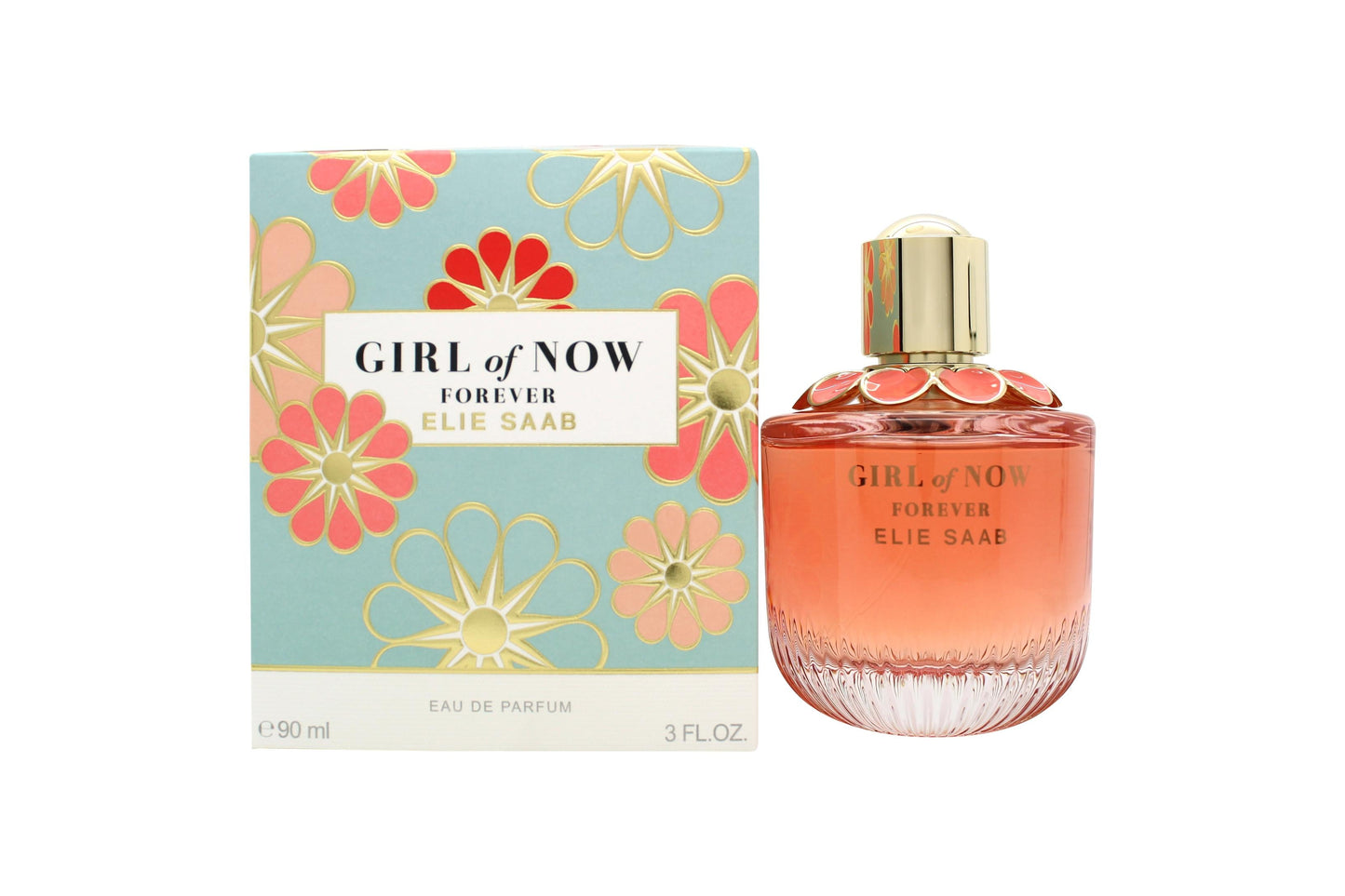 Elie Saab Girl Of Now Forever Eau de Parfum 90ml Spray Women's Fragrance