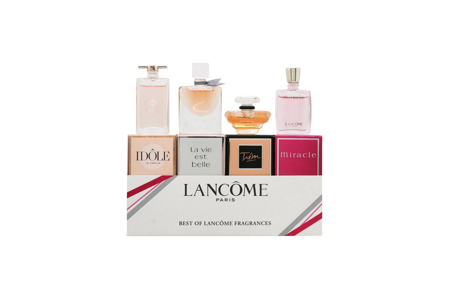 Lancôme Best of Lancôme Minuature Fragrances Gift Set 5ml EDP Idôle + 4ml EDP La Vie Est Belle + 7.5ml EDP Trésor + 5ml EDP Miracle Women's Fragrance