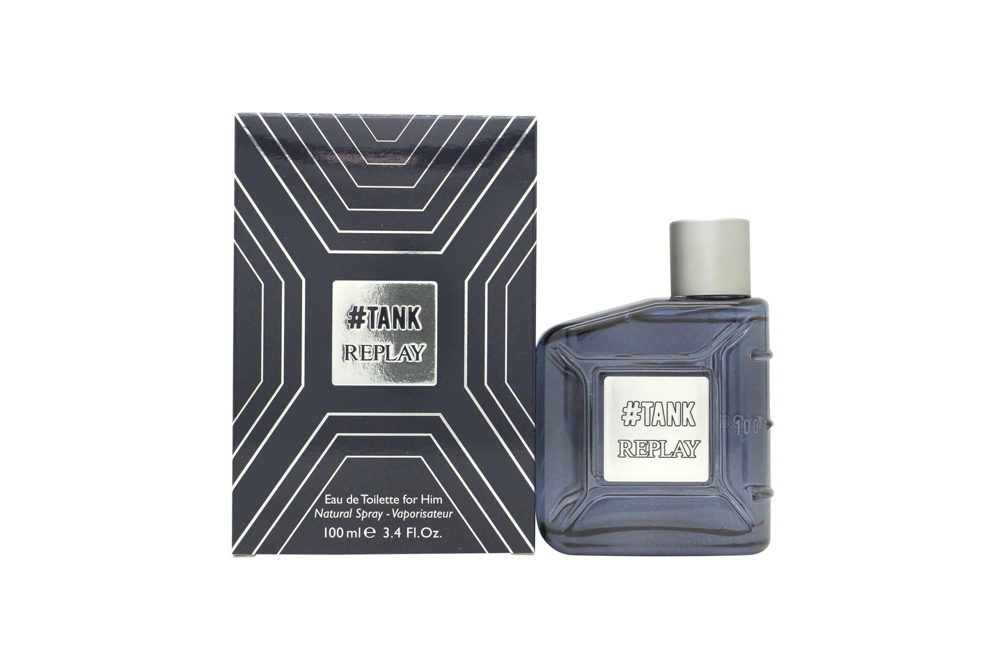 Replay #Tank For Him Eau de Toilette 100ml Spray Men's Fragrance