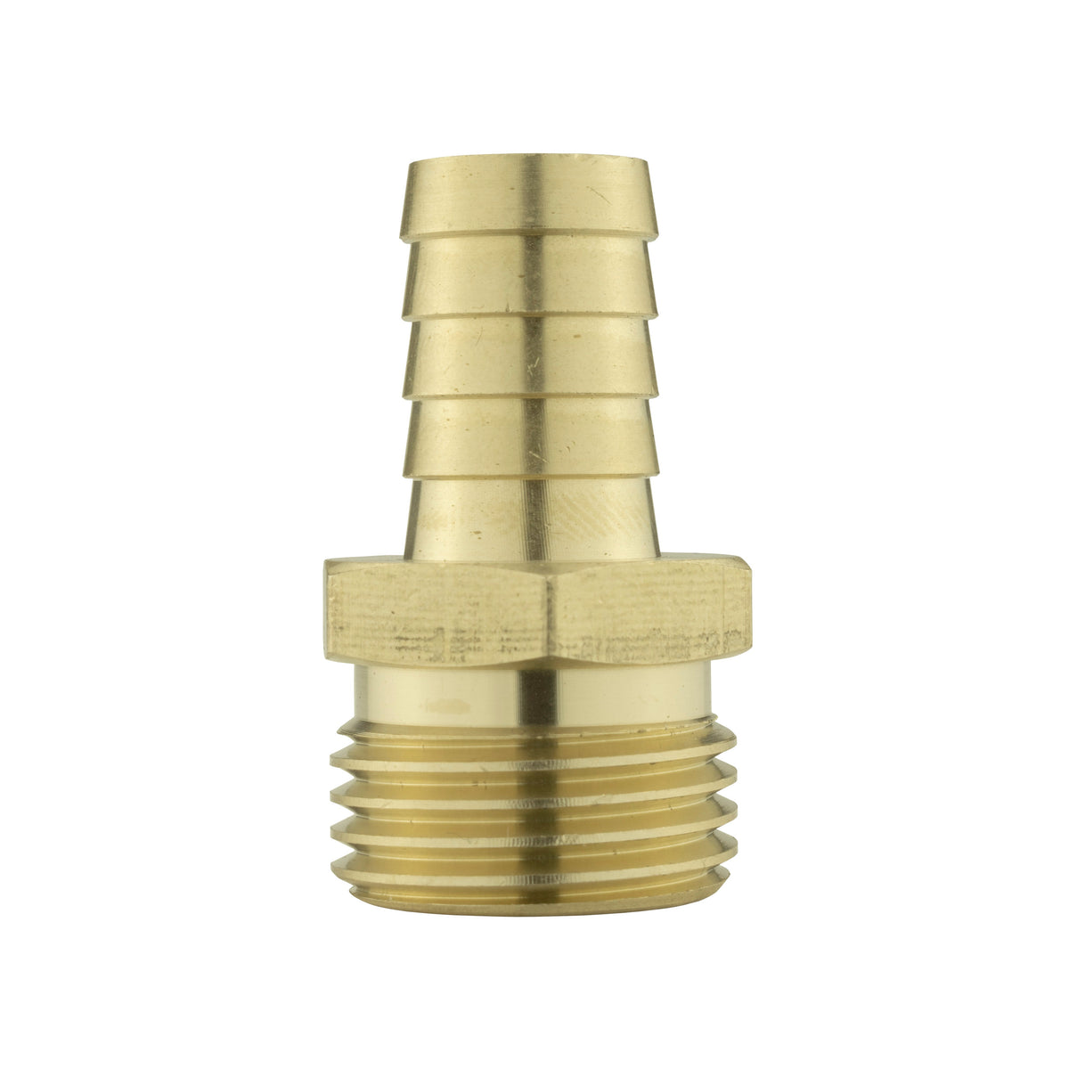 Brass Straight Joiner 13mm - 1/2" BSPM