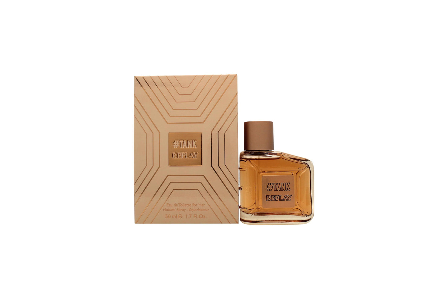 Replay #Tank For Her Eau de Toilette 50ml Spray Women's Fragrance