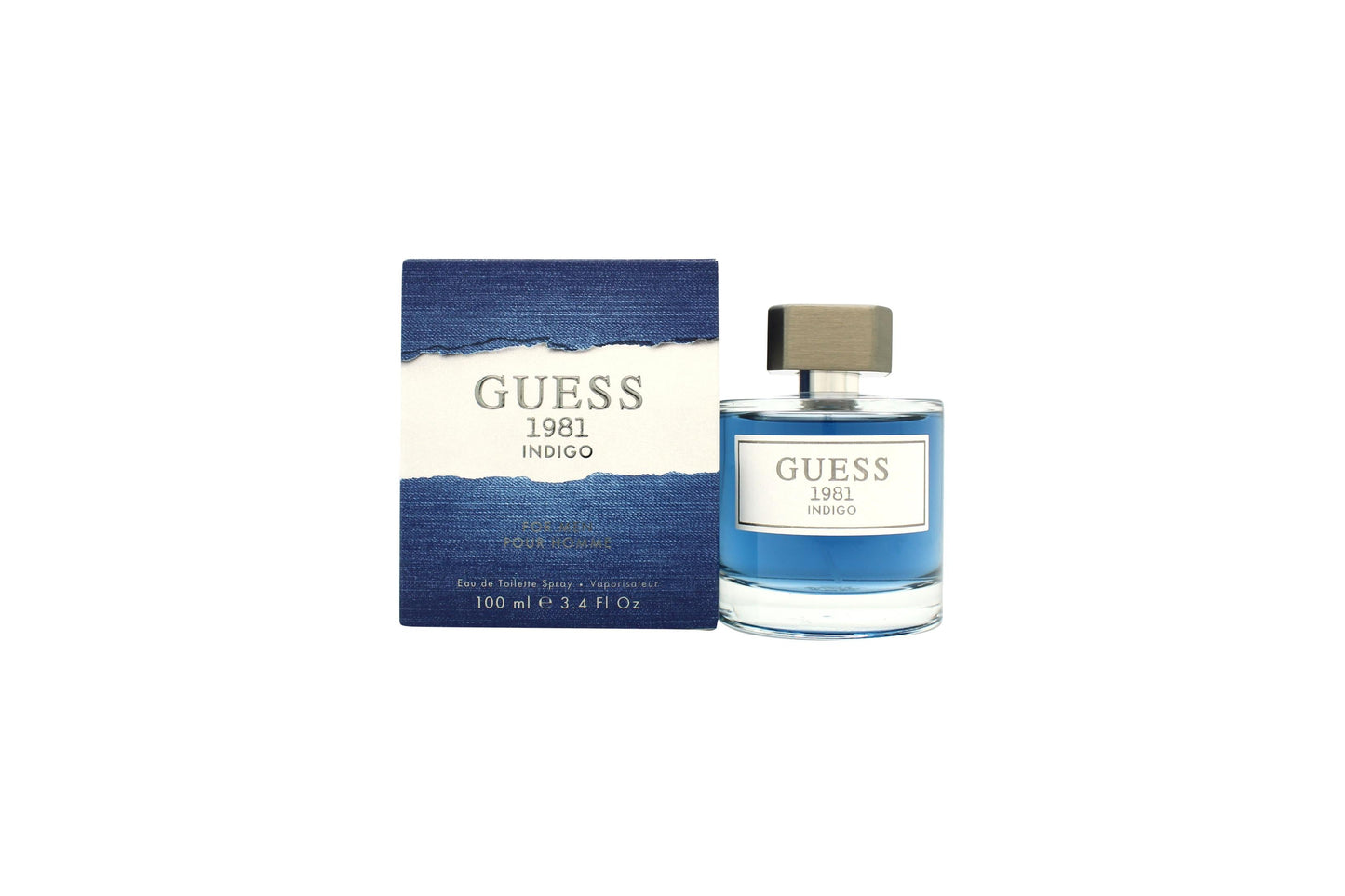 Guess 1981 Indigo Eau de Toilette 100ml Spray Men's Fragrance