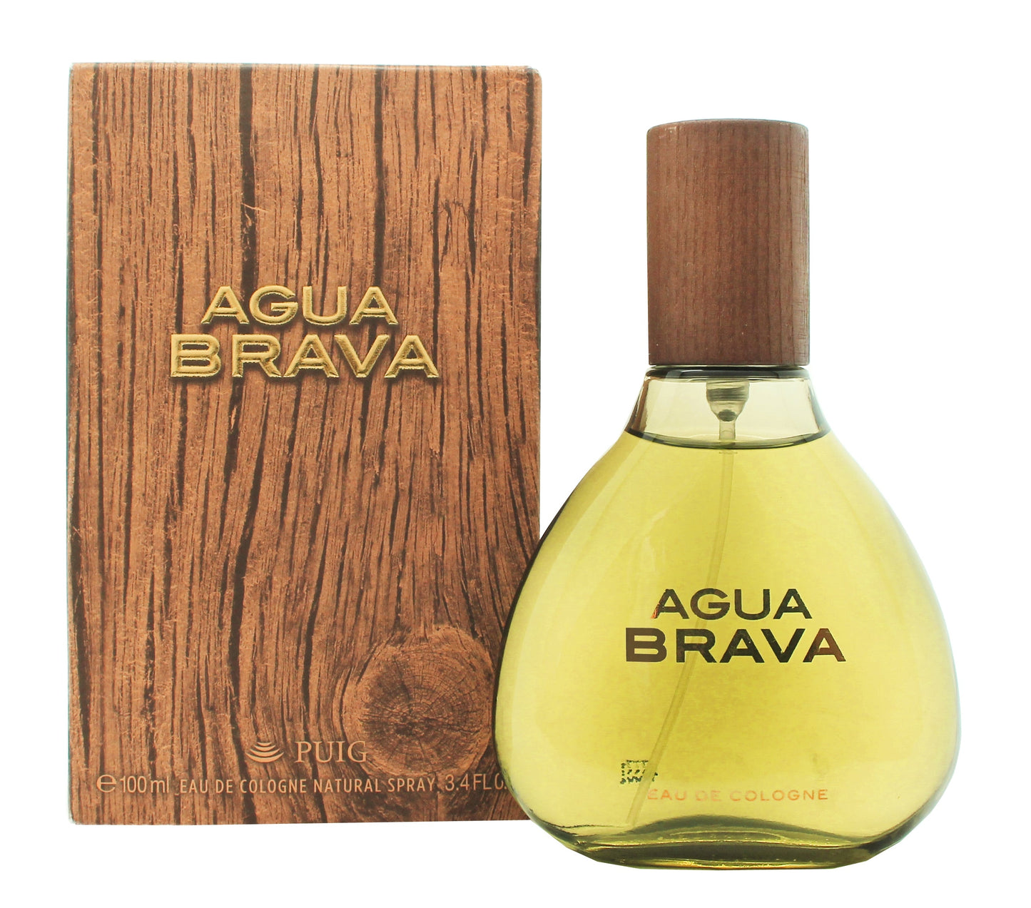 Antonio Puig Agua Brava Eau de Cologne 100ml Spray Men's Fragrance