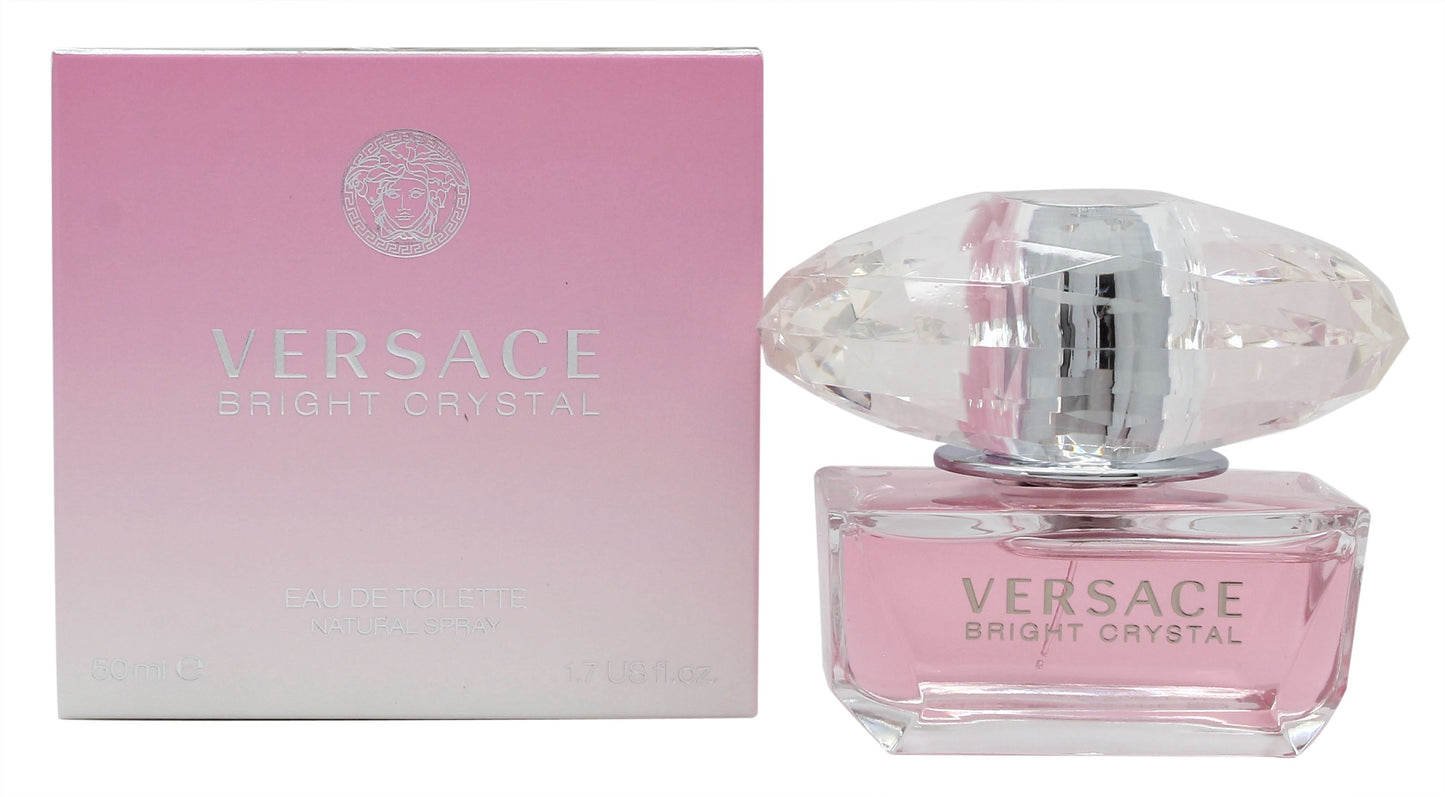 Versace Bright Crystal Eau de Toilette 50ml Spray Women's Fragrance