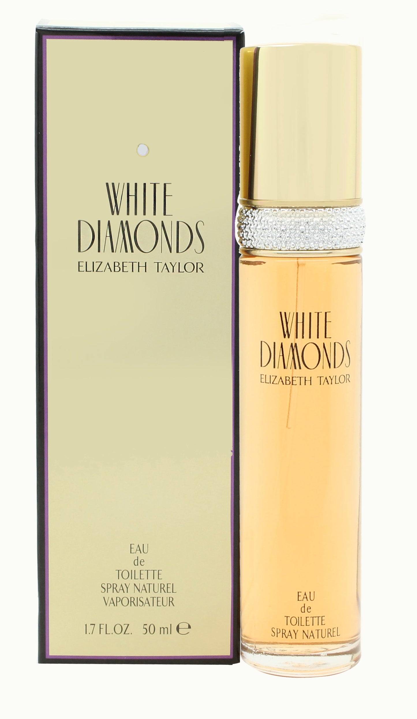 Elizabeth Taylor White Diamonds Eau de Toilette 50ml Spray Women's Fragrance