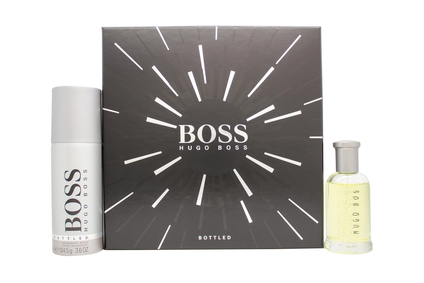 Hugo Boss Boss Bottled Gift Set 50ml EDT + 150ml Deodorant Spray Men's Fragrance