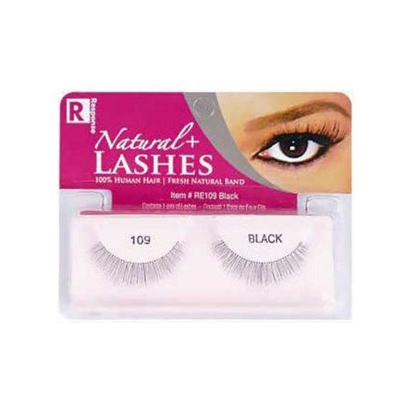 Response Natural Plus Lashes 109: Lightweight, Reusable for Natural Volume & Length