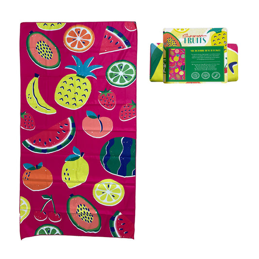 Summer Fruits Microfibre Beach Towel
