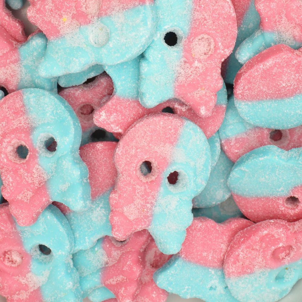 BUBS Dizzy Bubblegum Skulls