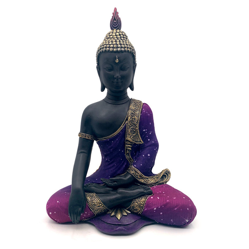 Purple & Black Thai Buddha Dream Meditation