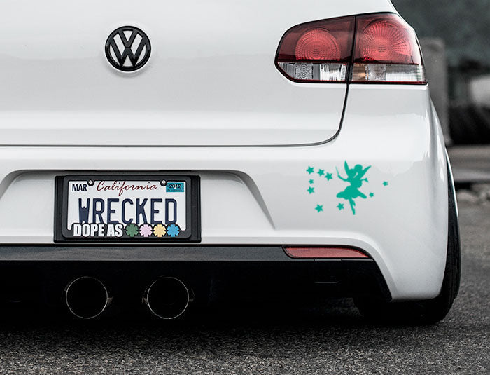 Fairy Magic Bumper Car Sticker