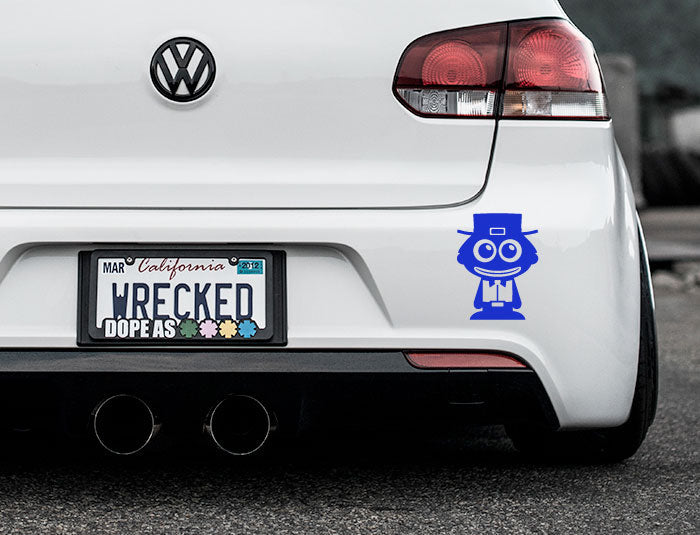Adorable Irish Bumper Car Sticker