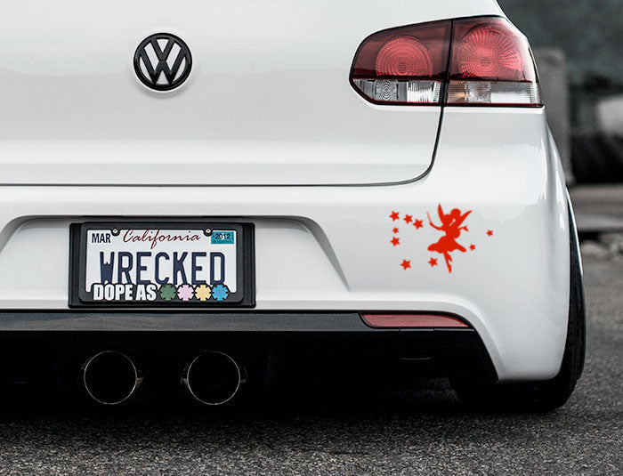 Fairy Magic Bumper Car Sticker