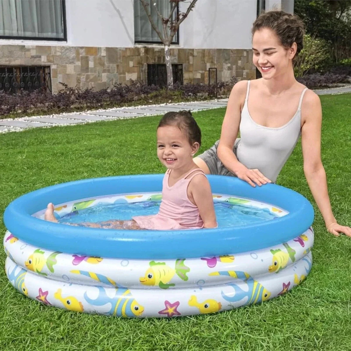 Bestway 40"x10" Coral Kids Pool