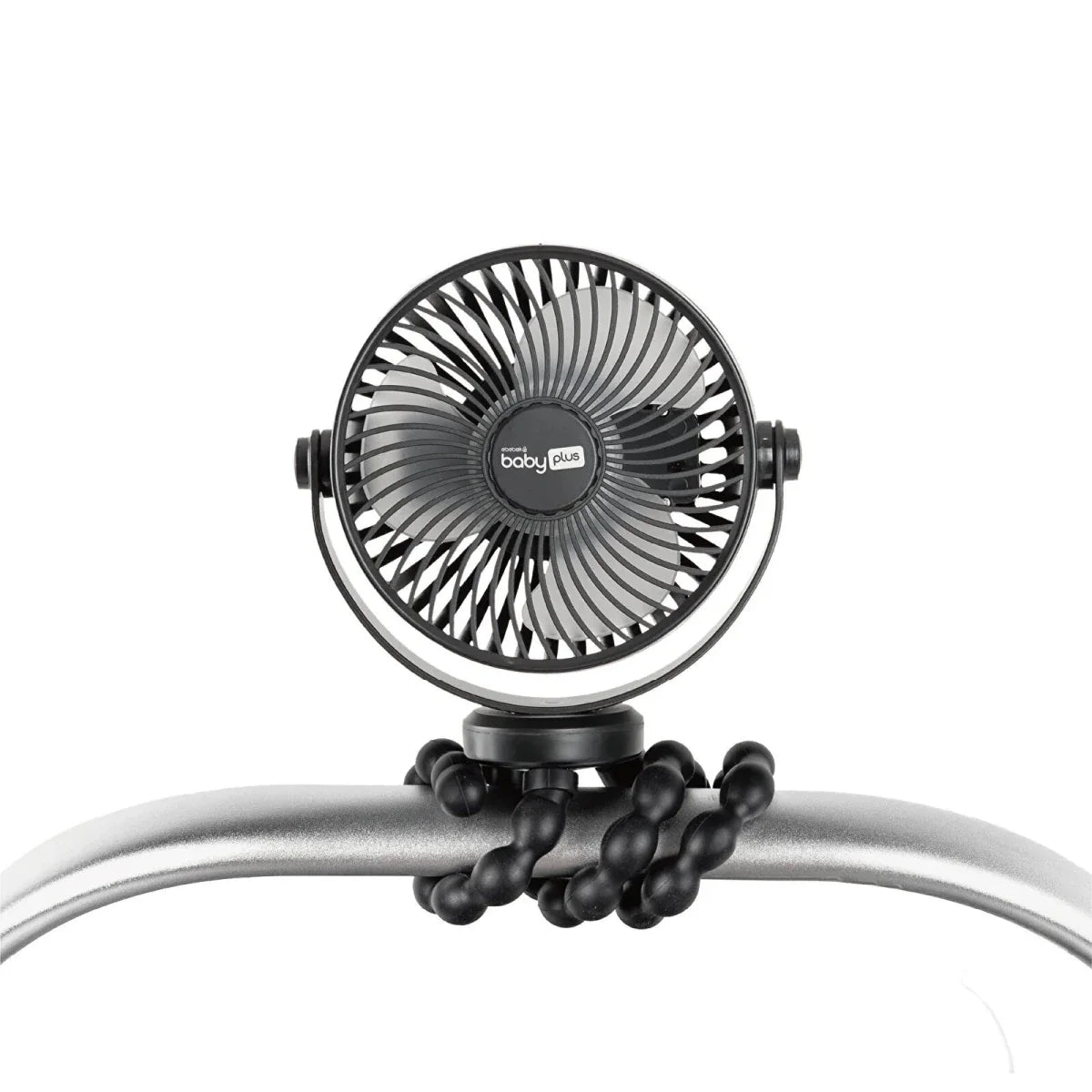 baby plus Rechargeable Stroller Fan - Black