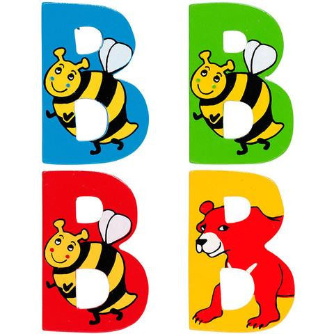 Lanka Kade Wooden Letters for Children's Bedroom Doors