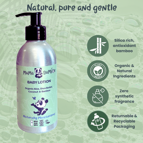 Mama Bamboo Organic Baby Lotion