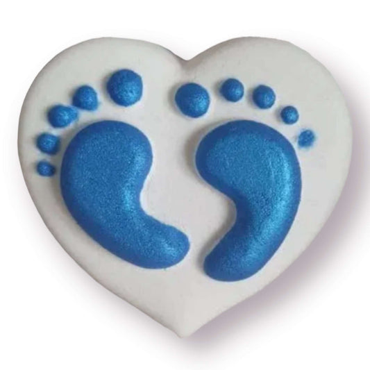 Baby Feet Bath Bomb - Blue