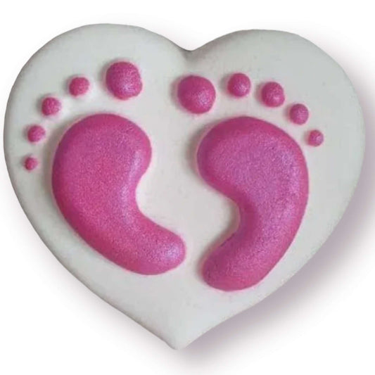 Baby Feet Bath Bomb - Pink