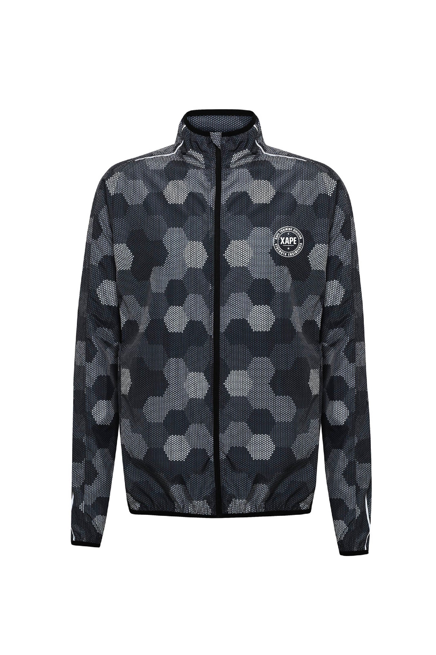 XAPE Badge Logo Fitness Jacket - Black