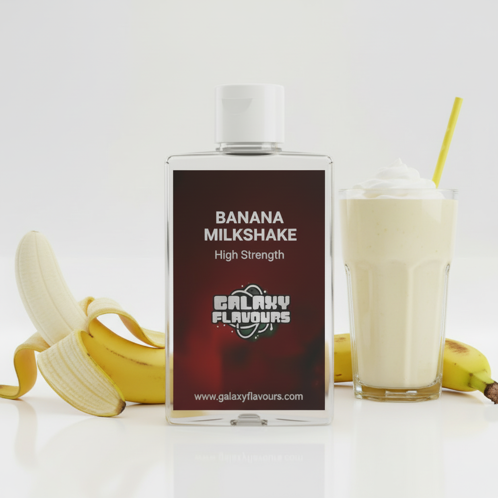 Banana Milkshake Food Flavouring Concentrate – Professional High Strength – 50ml