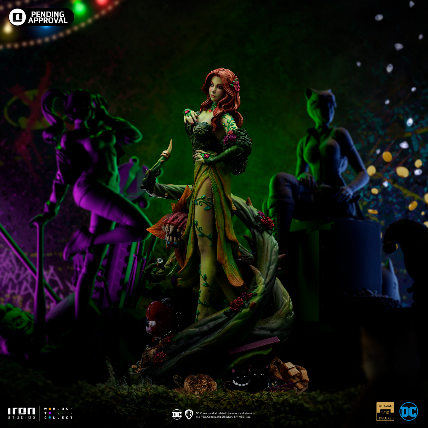 Poison Ivy Deluxe - Gotham City Sirens - Art Scale 1/10 - Iron Studios