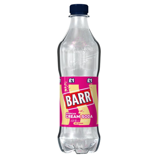Barr American Cream Soda 500ml (Case of 12)