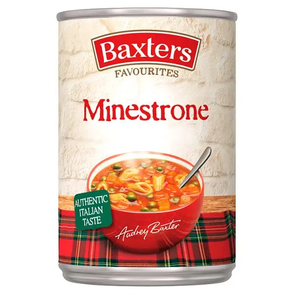 Baxters Favourites Minestrone 400g (Case of 12)