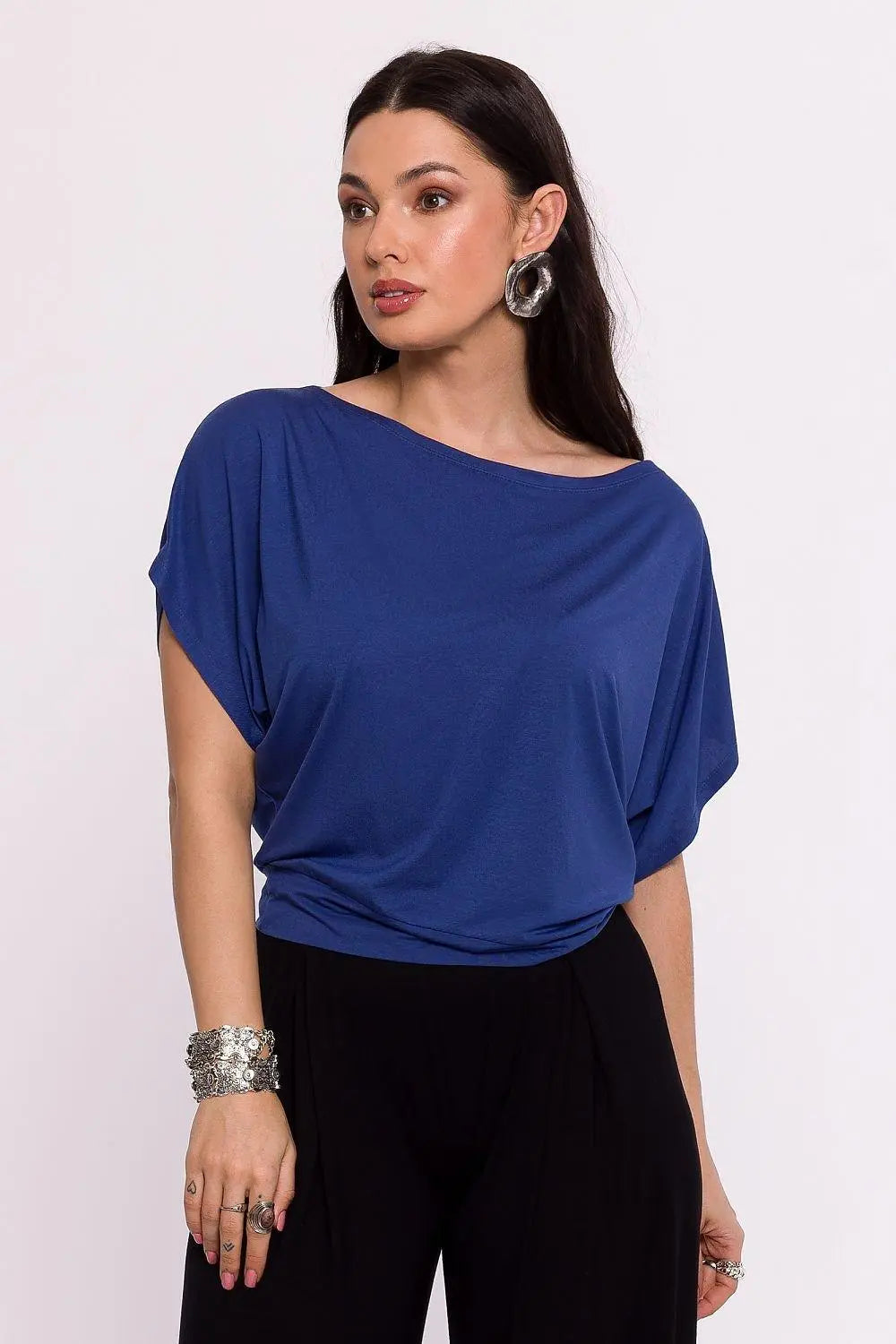 BeWear high-quality viscose knit blouse