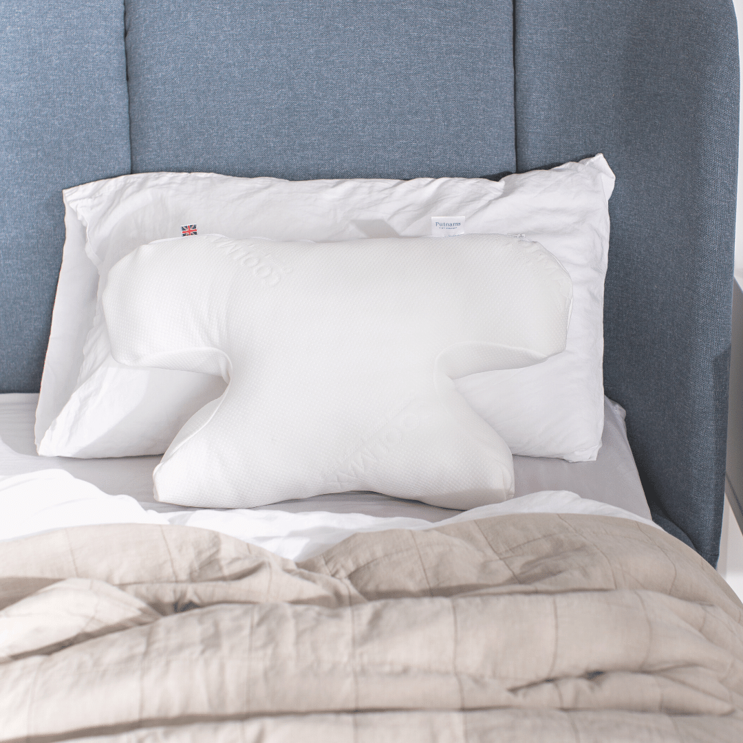 Anti Wrinkle Beauty Pillow – Side Sleeper Pillow with Face Cut-Out
