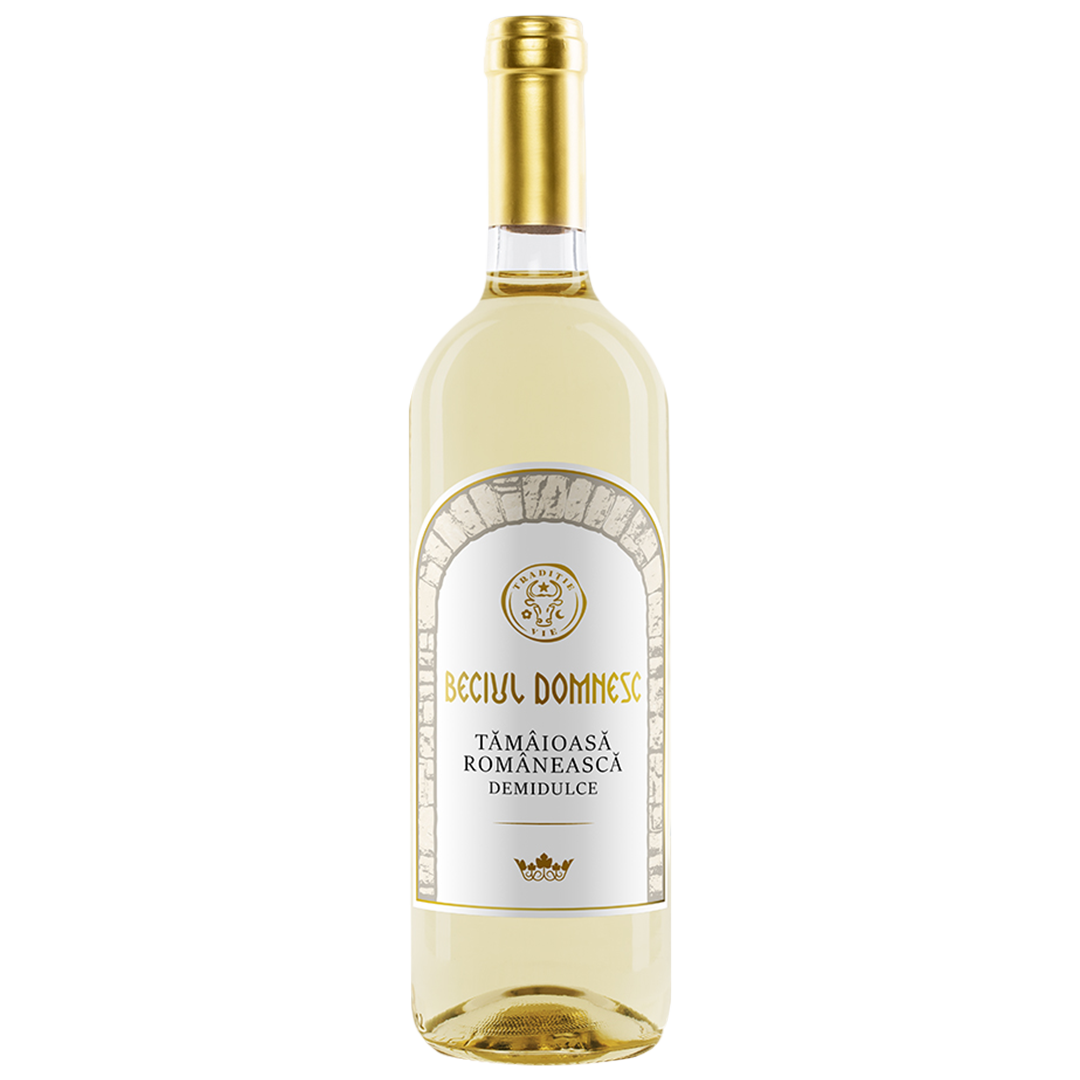 Beciul Domnesc Tamaioasa Romaneasca (Romanian Muscatel) White Wine