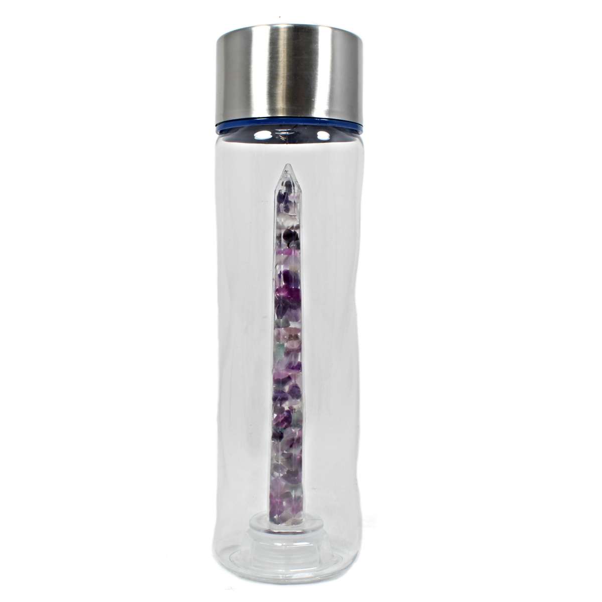 Bewater Power Positive - Fluorite Crystal and Clear Quartz