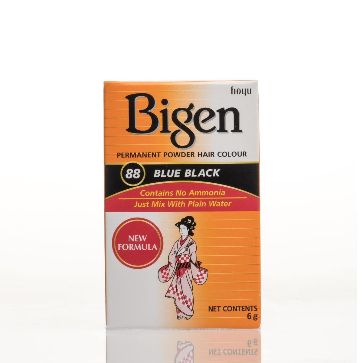 Bigen Permanent Powder Hair Color - Long-lasting, Ammonia-Free Grey Coverage for Men & Women - All Shades, 6 g/0.21 oz