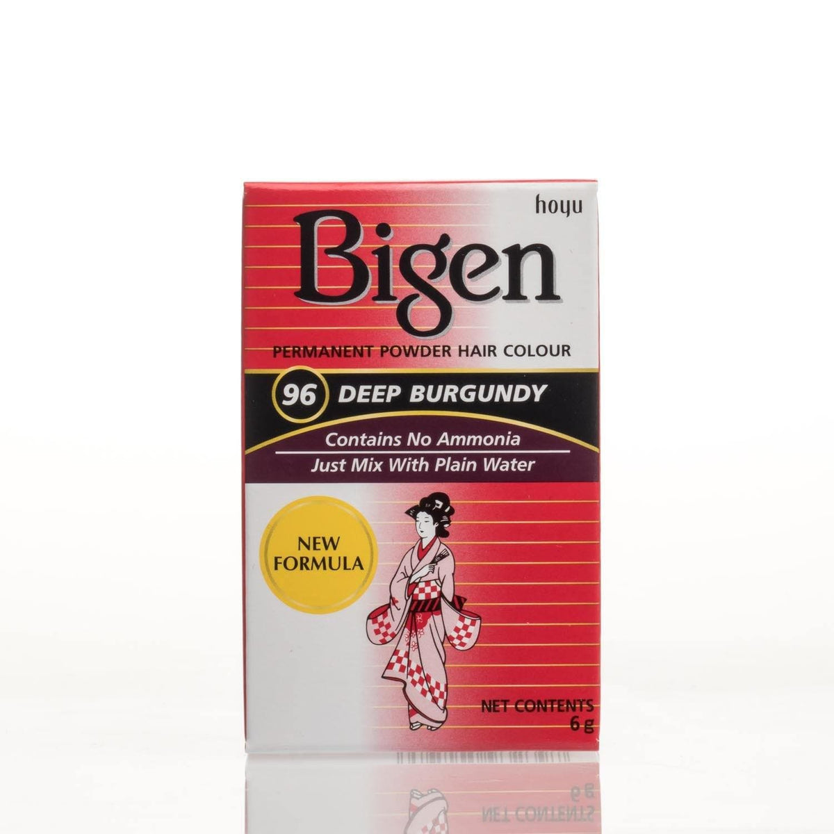 Bigen Permanent Powder Hair Color - Long-lasting, Ammonia-Free Grey Coverage for Men & Women - All Shades, 6 g/0.21 oz