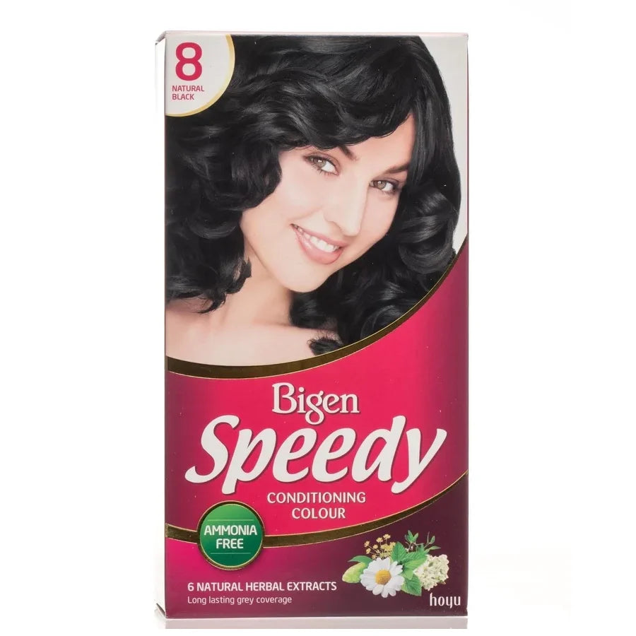 Bigen Speedy Conditioning Colour for Quick, Long-Lasting Grey Coverage & Vibrant Shine at Home