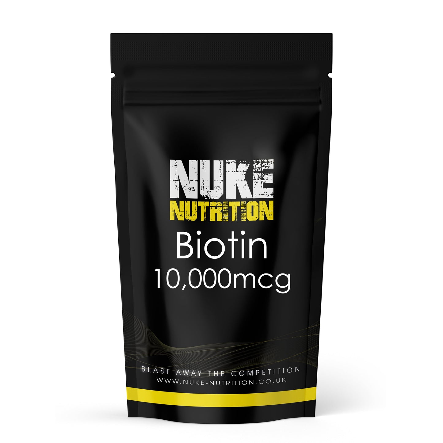 Biotin 10,000μg Healthy Hair Growth, Skin and Nails High Strength Tablets