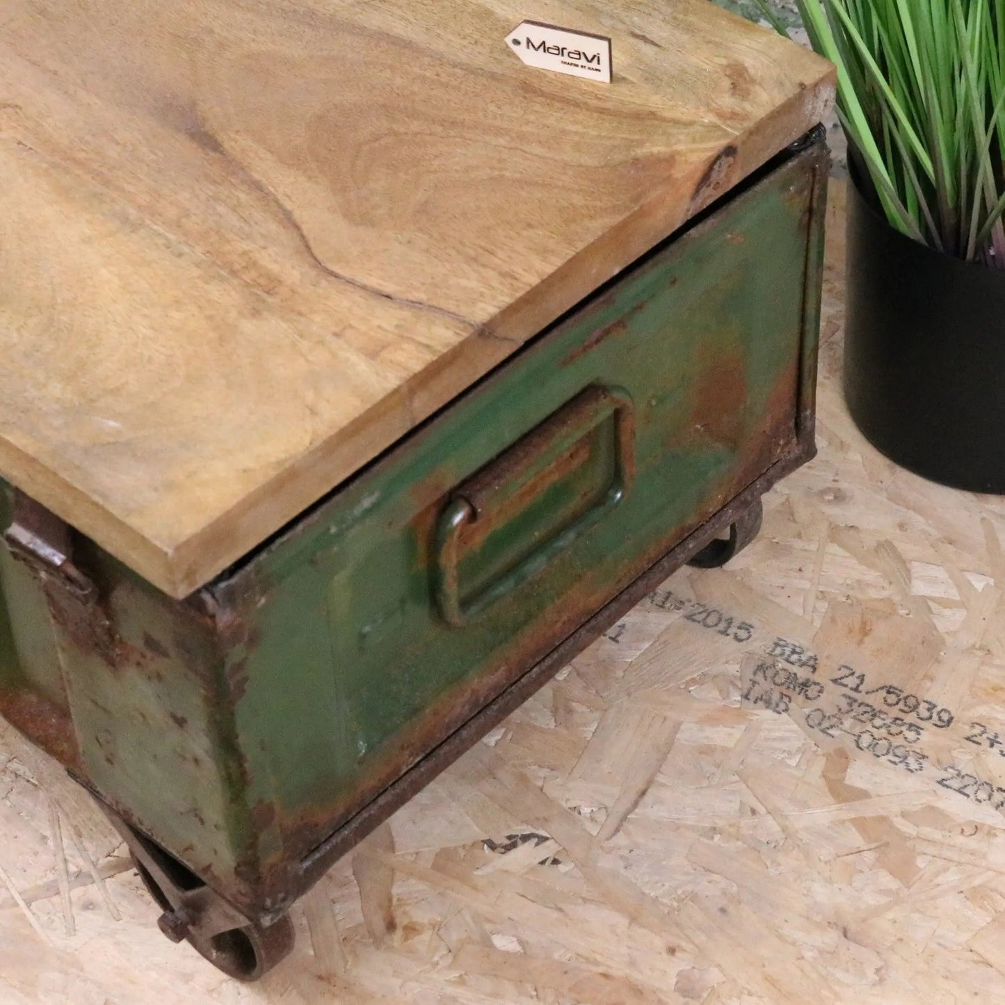 Bira Military Coffee Table