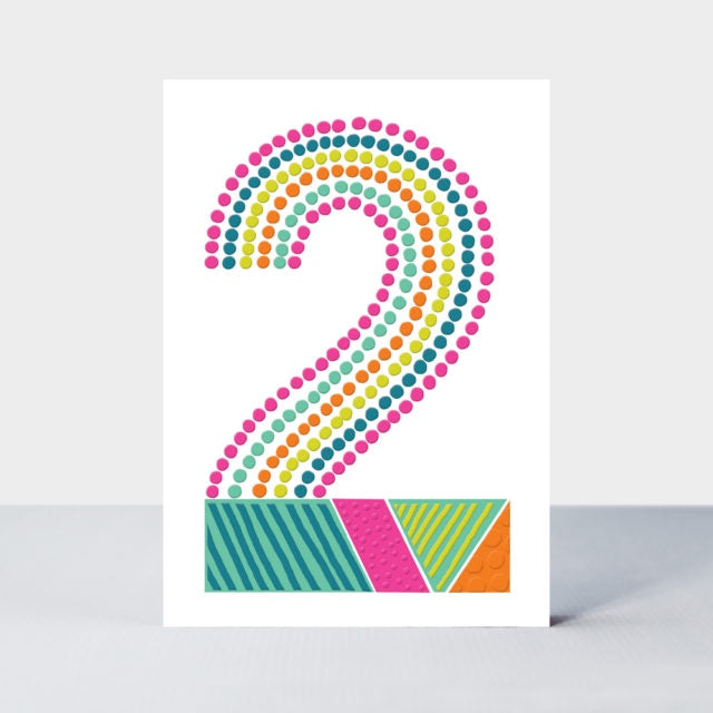 Birthday Card - Age 2: POP