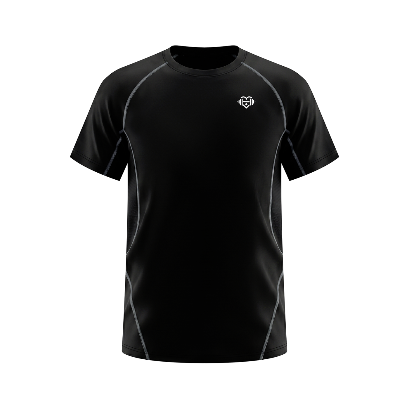 Raglan Panel Compression Training T-Shirt