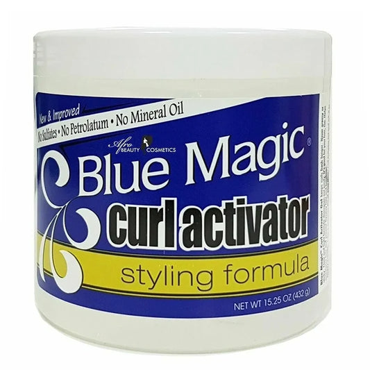 Blue Magic Curl Activator 15 oz / 432 gm - Define & Moisturize Natural Curls