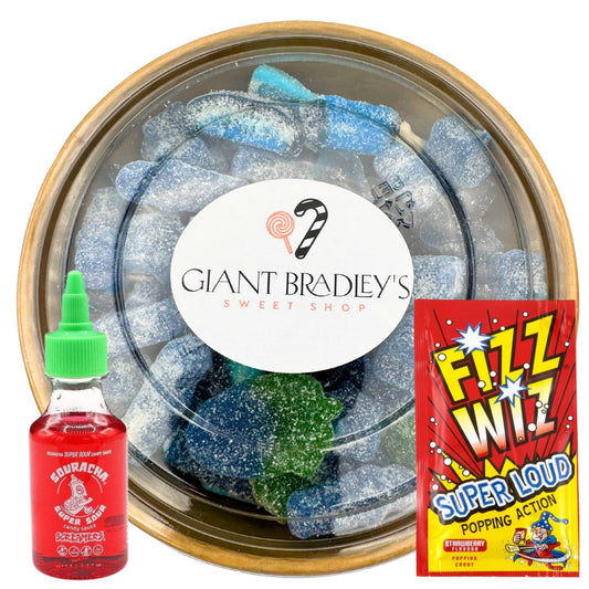 Blue Raspberry Candy Salad Bowl 700g