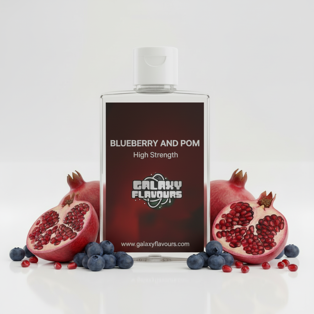 Blueberry and Pomegranate Food Flavouring Concentrate – Professional High Strength – 50ml